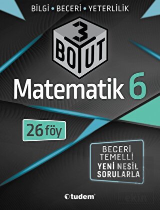 6.Sınıf Matematik 3 Boyut