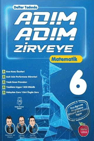 6. Sınıf Matematik Adım Adım Etkinlikli Konu Anlatımlı Soru Bankası