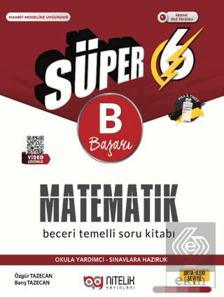6. Sınıf Matematik Beceri Temelli Soru Kitabı