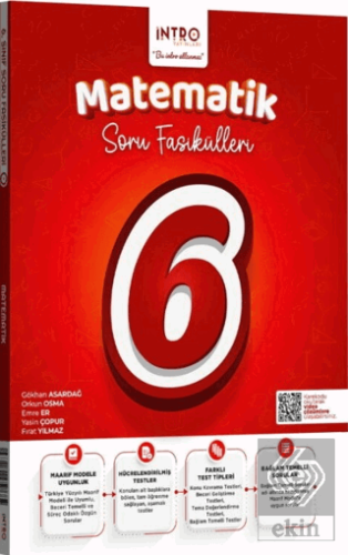 6. Sınıf Matematik Soru Fasikülleri Gökhan Asardağ İntro Yayınları Sat