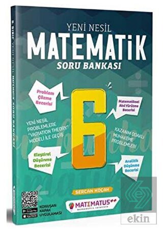 6. Sınıf Matematik Yeni Nesil Soru Bankası Matemat
