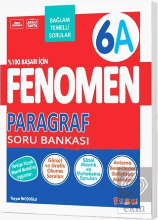 6. Sınıf Paragraf Fenomen A Soru Bankası Tayfur Altun Fenomen Yayınlar