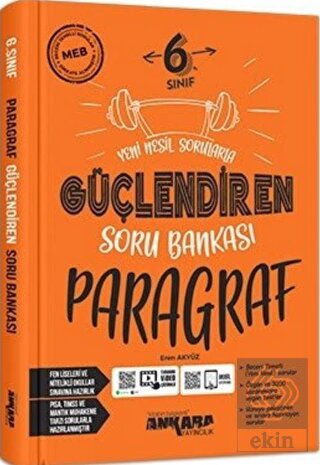 6. Sınıf Paragraf Güçlendiren Soru Bankası