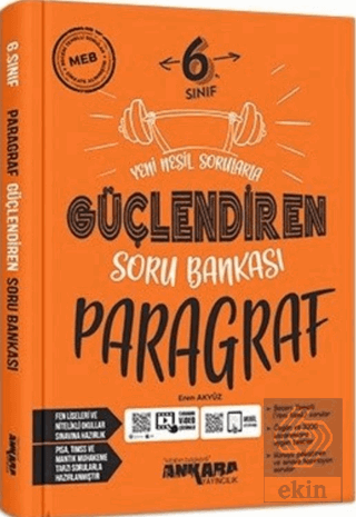 6. Sınıf Paragraf Güçlendiren Soru Bankası