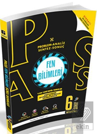 6. Sınıf Pass Fen Bilimleri Soru Bankası