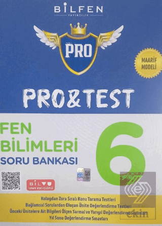 6. Sınıf Pro&Test Fen Bilimleri Soru Bankası