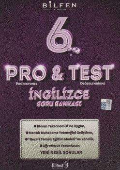6. Sınıf Pro Test İngilizce Soru Bankası