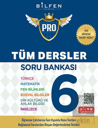 6. Sınıf Pro Tüm Dersler Soru Bankası