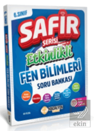 6. Sınıf Safir Fen Bilimleri Soru Bankası Kolektif Madalyon Yayınları 