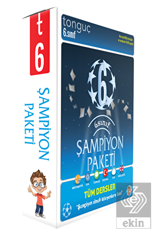 6. Sınıf Şampiyon Paketi Tonguç Akademi