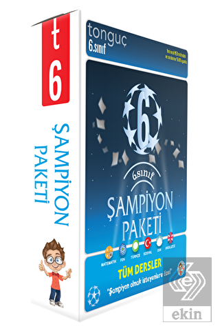 6. Sınıf Şampiyon Paketi Tonguç Akademi