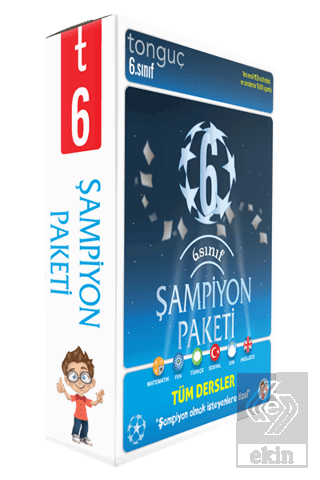 6. Sınıf Şampiyon Paketi Tonguç Akademi