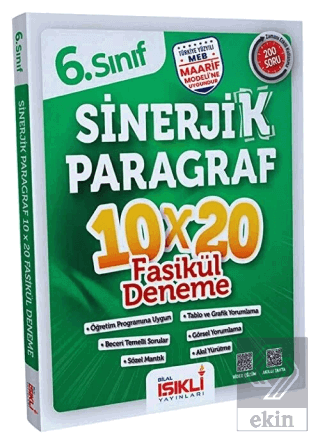 6. Sınıf Sinerjik Paragraf 10x20 Deneme
