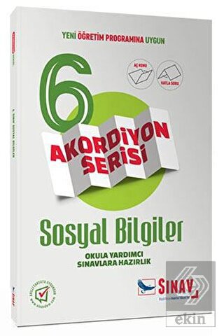 6. Sınıf Sosyal Bilgiler Akordiyon Serisi