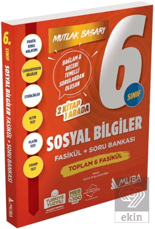 6. Sınıf Sosyal Bilgiler Fasikül ve Soru Bankası