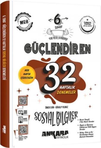 6. Sınıf Sosyal Bilgiler Güçlendiren 32 Haftalık Kazanım Denemeleri