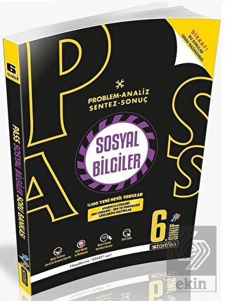 6. Sınıf Sosyal Bilgiler PASS Soru Bankası Startfe