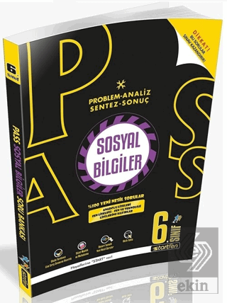 6. Sınıf Sosyal Bilgiler PASS Soru Bankası Startfe
