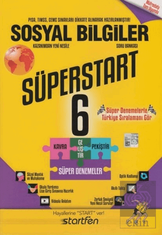 6. Sınıf Sosyal Bilgiler Süperstart Soru Bankası S