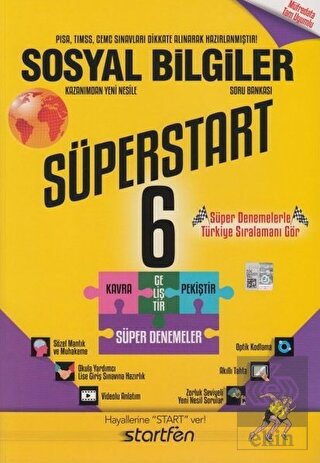 6. Sınıf Sosyal Bilgiler Süperstart Soru Bankası S