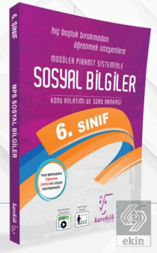 6. Sınıf Sosyal Bilimler Konu Anlatımı ve Soru Bankası Kolektif Karekö