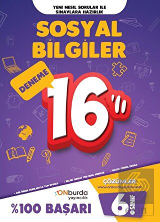 6. Sınıf Sosyal Yeni Nesil Branş Denemeleri