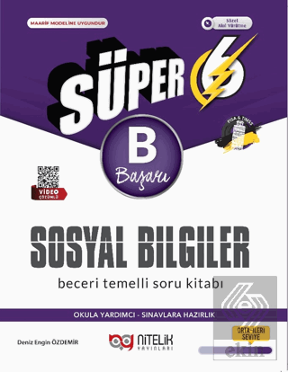 6. Sınıf Süper Sosyal Bilgiler B Soru Kitabı