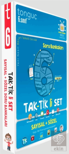 6. Sınıf Tak-tik'li Tüm Dersler Sayısal-Sözel Soru