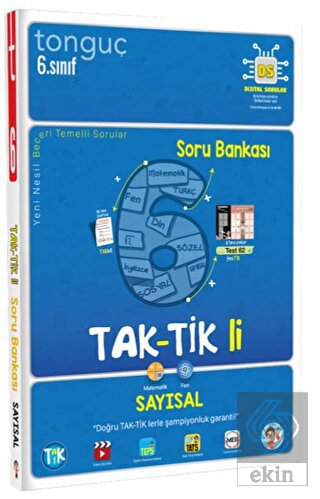 6. Sınıf Taktikli Sayısal Soru Bankası