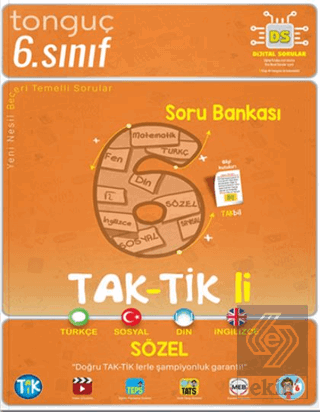 6. Sınıf Taktikli Sözel Soru Bankası