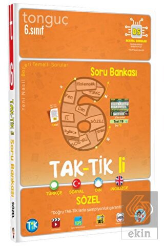 6. Sınıf Taktikli Sözel