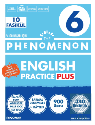 6. Sınıf The Phenomenon English Practice Plus (10 Fasikül) Esra Kayışo