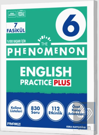 6. Sınıf The Phenomenon English Practice Plus (7 Fasikül)