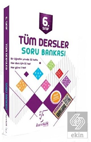 6.Sınıf Tüm Dersler Soru Bankası