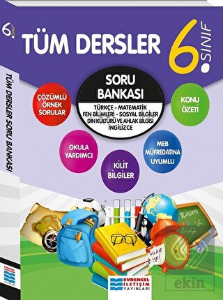 6. Sınıf Tüm Dersler Soru Bankası