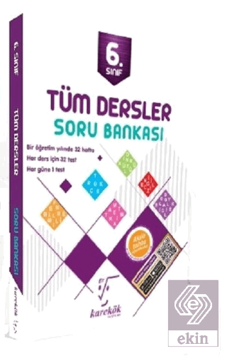 6.Sınıf Tüm Dersler Soru Bankası