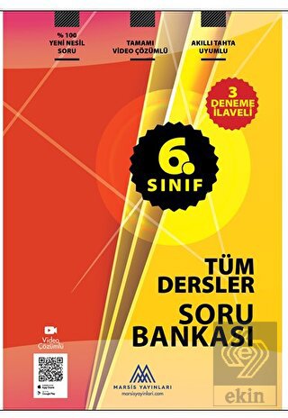 6. Sınıf Tüm Dersler Soru Bankası