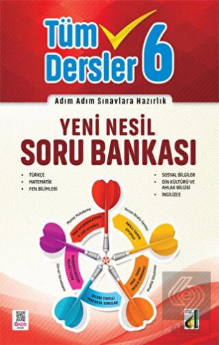 6. Sınıf Tüm Dersler Yeni Nesil Soru Bankası Damla