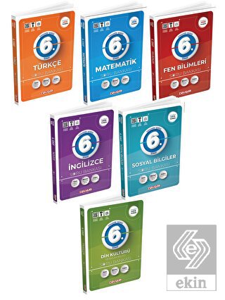 6. Sınıf Türkçe + Matematik + Fen Bilimleri + İngi