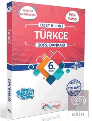 6.Sınıf Türkçe Özet Bilgili Soru Bankası