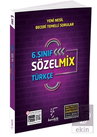 6. Sınıf Türkçe Sözel Mix Soru Bankası