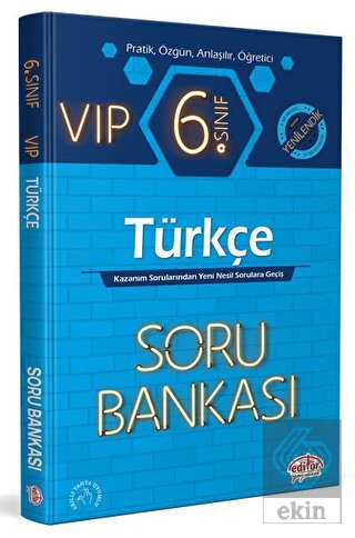 6. Sınıf VIP Türkçe Soru Bankası
