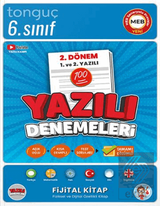 6. Sınıf Yazılı Denemeleri 2. Dönem 1 ve 2. Yazılı