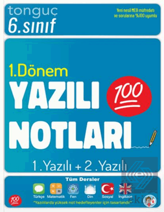 6. Sınıf Yazılı Notları 1. Dönem 1 ve 2. Yazılı