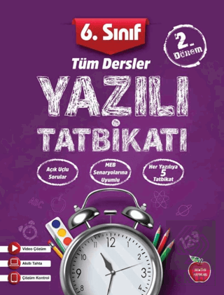 6. Sınıf Yazılı Tatbikatı 2. Dönem Tüm Dersler