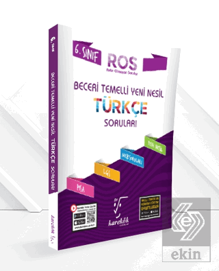 6. Sınıf Yeni Nesil Beceri Temelli Türkçe Soruları