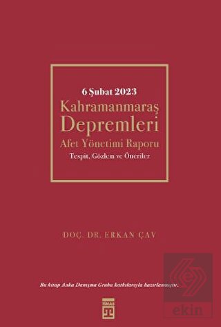 6 Şubat Kahramanmaraş Depremleri