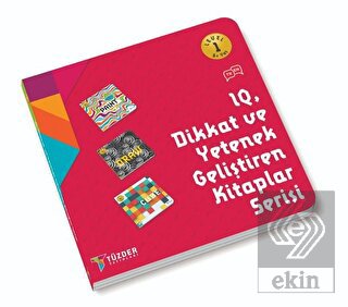 6+ Yaş IQ Dikkat ve yetenek Geliştiren Kitaplar Se