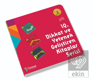 6+ Yaş Seti IQ Dikkat ve Yetenek Geliştiren Kitapl