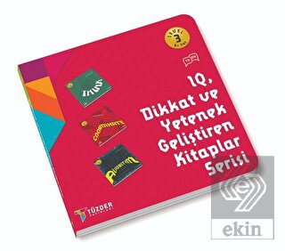 6+ Yaş Seti IQ Dikkat ve Yetenek Geliştiren Kitapl